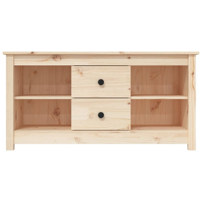 TV-Schrank 103x36,5x52 cm Massivholz Kiefer - Pazzar.ch