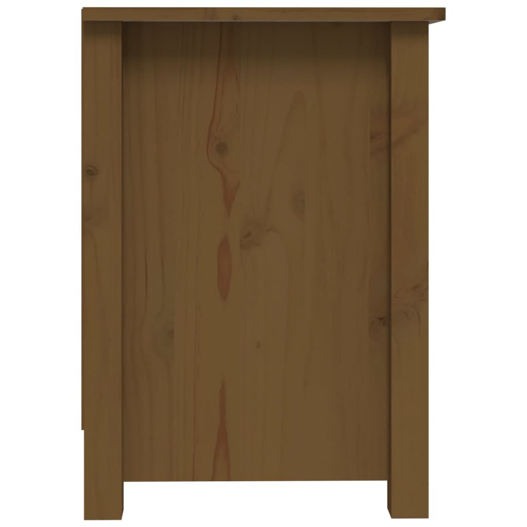 TV-Schrank Honigbraun 103x36,5x52 cm Massivholz Kiefer - Pazzar.ch
