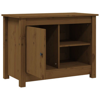 TV-Schrank Honigbraun 70x36,5x52 cm Massivholz Kiefer - Pazzar.ch