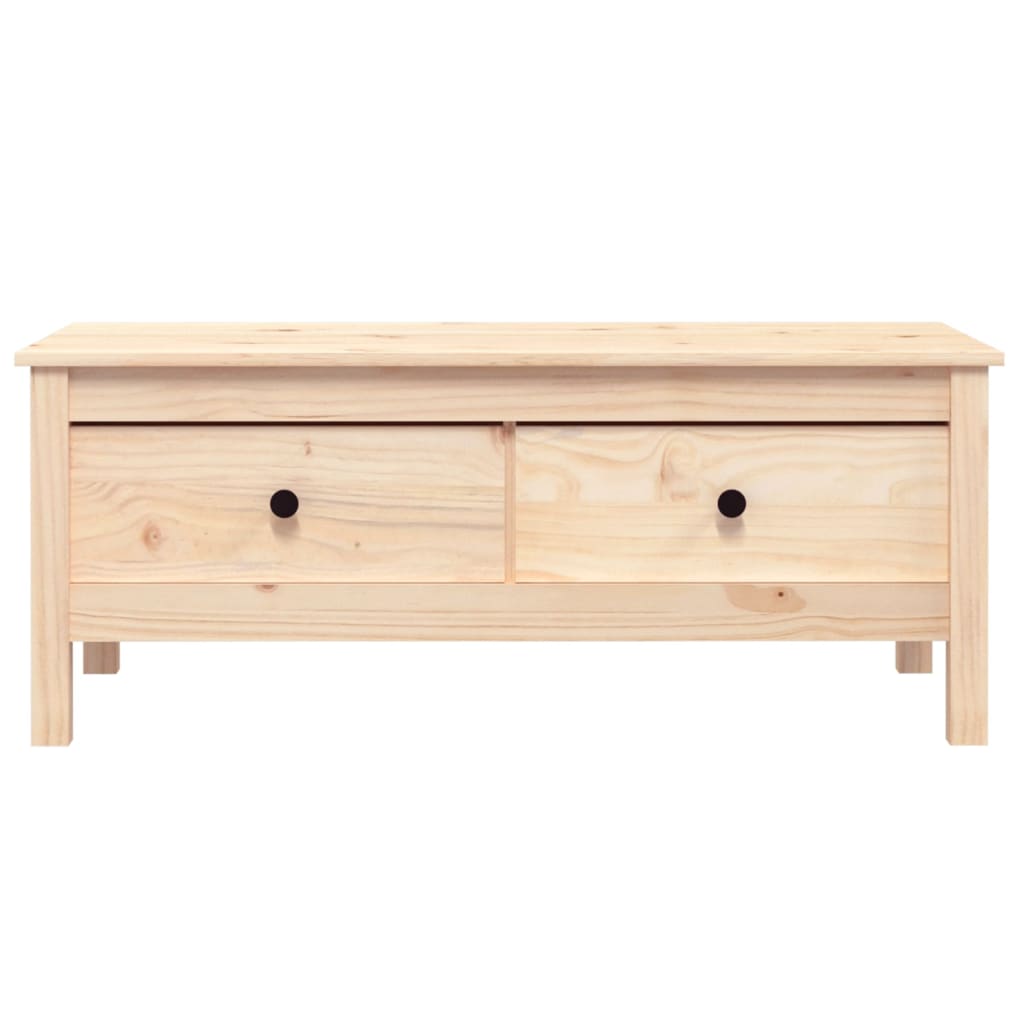 Couchtisch 100x50x40 cm Massivholz Kiefer - Pazzar.ch