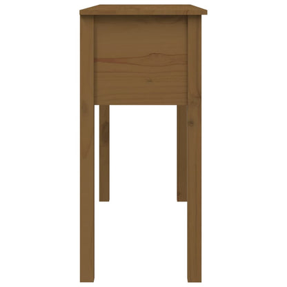 Konsolentisch Honigbraun 100x35x75 cm Massivholz Kiefer - Pazzar.ch