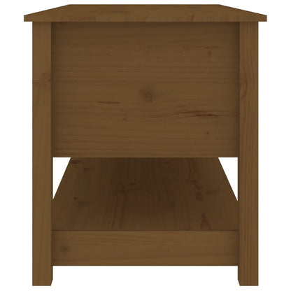 Couchtisch Honigbraun 102x49x55 cm Massivholz Kiefer - Pazzar.ch