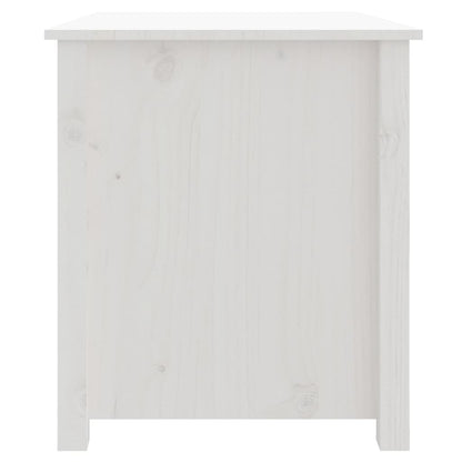 Couchtisch Weiß 71x49x55 cm Massivholz Kiefer - Pazzar.ch