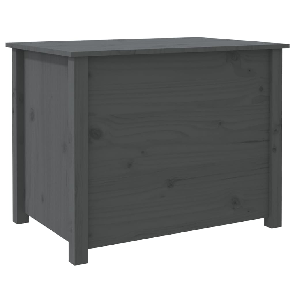 Couchtisch Grau 71x49x55 cm Massivholz Kiefer - Pazzar.ch