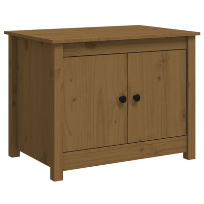 Couchtisch Honigbraun 71x49x55 cm Massivholz Kiefer - Pazzar.ch