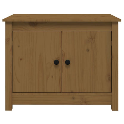 Couchtisch Honigbraun 71x49x55 cm Massivholz Kiefer - Pazzar.ch