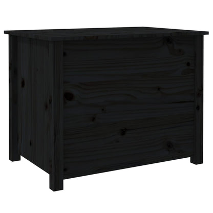 Couchtisch Schwarz 71x49x55 cm Massivholz Kiefer - Pazzar.ch