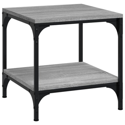 Beistelltische 2 Stk. Grau Sonoma 40x40x40 cm Holzwerkstoff - Pazzar.ch