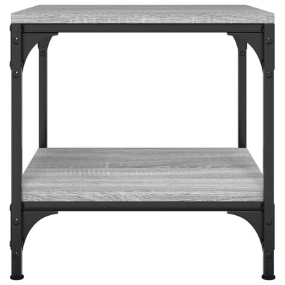 Beistelltische 2 Stk. Grau Sonoma 40x40x40 cm Holzwerkstoff - Pazzar.ch