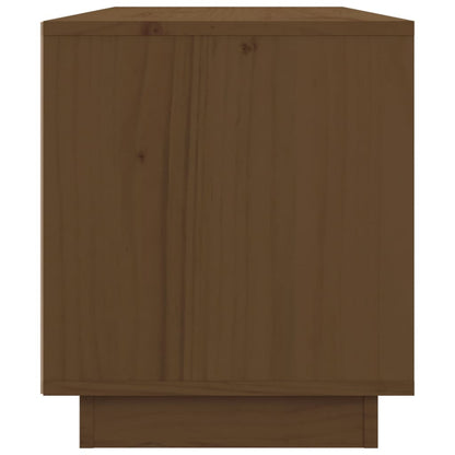 TV-Schrank Honigbraun 80x34x40 cm Massivholz Kiefer - Pazzar.ch