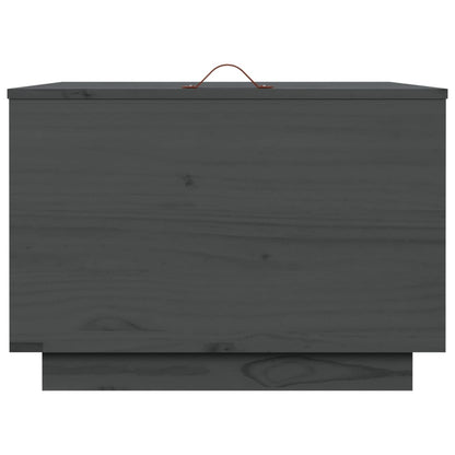 Aufbewahrungsboxen mit Deckeln 3 Stk. Grau Massivholz Kiefer - Pazzar.ch