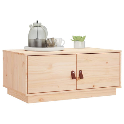Couchtisch 80x50x35 cm Massivholz Kiefer - Pazzar.ch