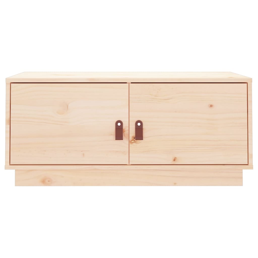 Couchtisch 80x50x35 cm Massivholz Kiefer - Pazzar.ch