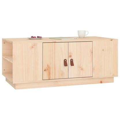 Couchtisch 100x50x41 cm Massivholz Kiefer - Pazzar.ch