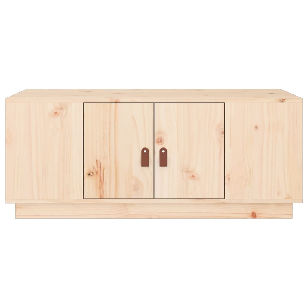 Couchtisch 100x50x41 cm Massivholz Kiefer - Pazzar.ch