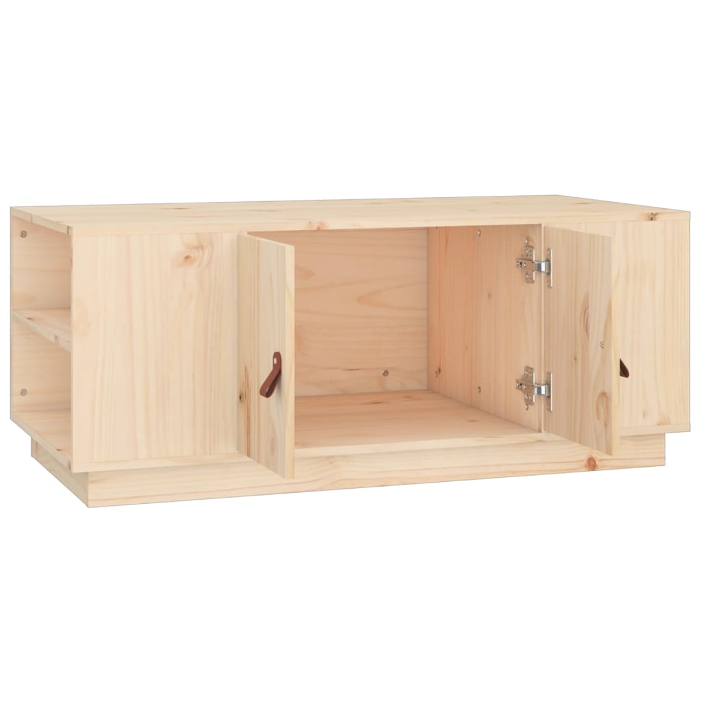 Couchtisch 100x50x41 cm Massivholz Kiefer - Pazzar.ch