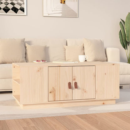 Couchtisch 100x50x41 cm Massivholz Kiefer - Pazzar.ch
