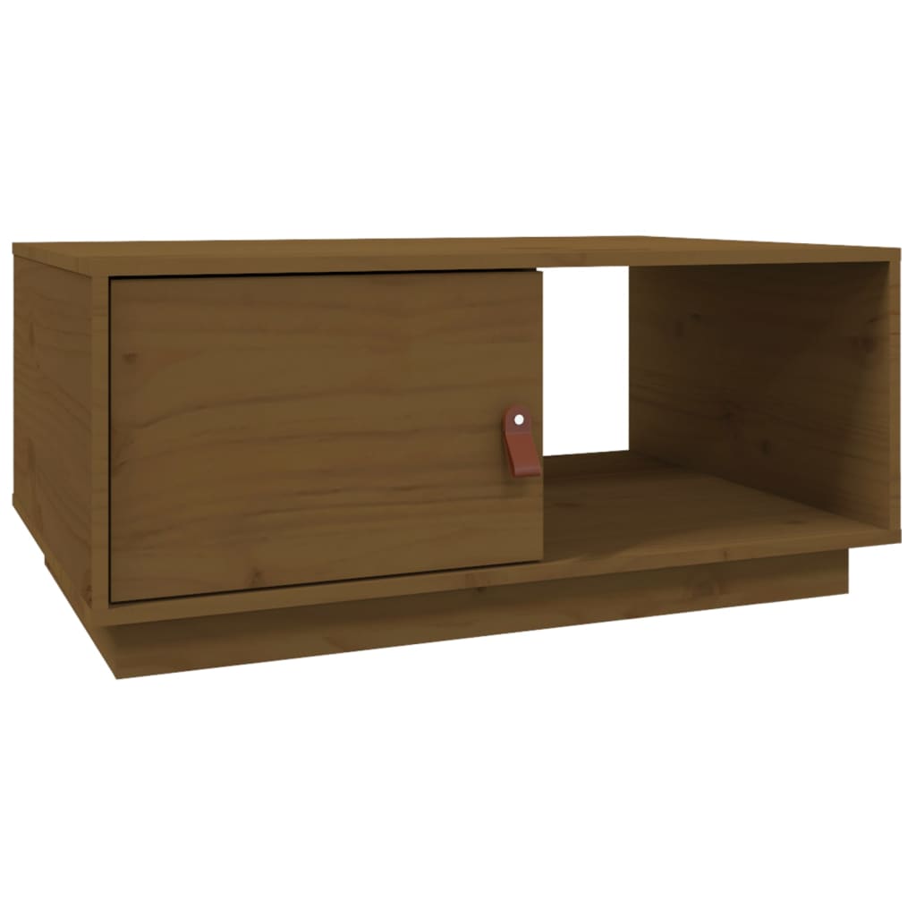 Couchtisch Honigbraun 80x50x35,5 cm Massivholz Kiefer - Pazzar.ch