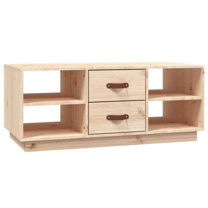 Couchtisch 100x50x41 cm Massivholz Kiefer - Pazzar.ch