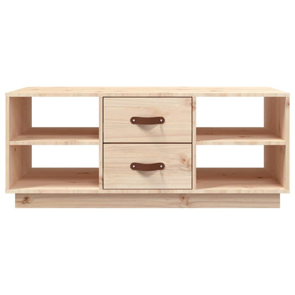 Couchtisch 100x50x41 cm Massivholz Kiefer - Pazzar.ch