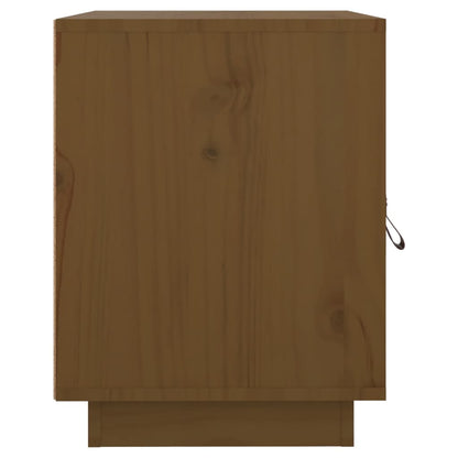 Nachttische 2 Stk. Honigbraun 40x34x45 cm Massivholz Kiefer - Pazzar.ch