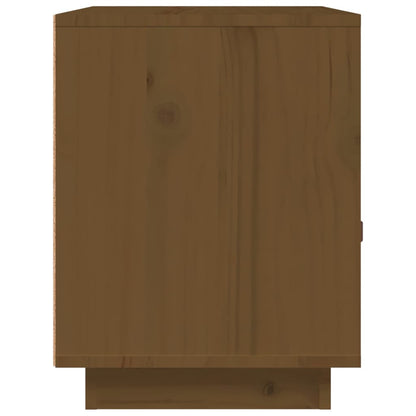 Nachttische 2 Stk. Honigbraun 40x34x45 cm Massivholz Kiefer - Pazzar.ch