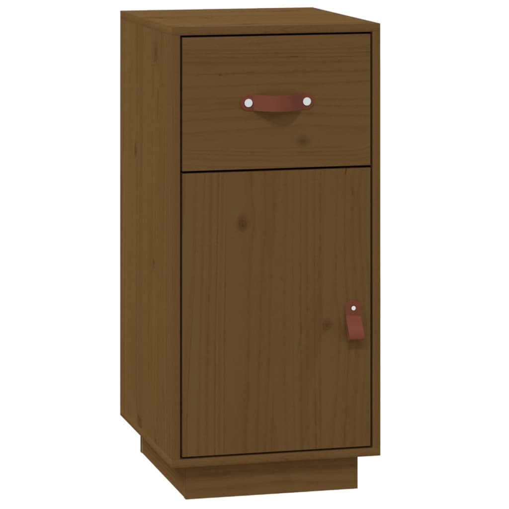 Sideboard Honigbraun 34x40x75 cm Massivholz Kiefer - Pazzar.ch