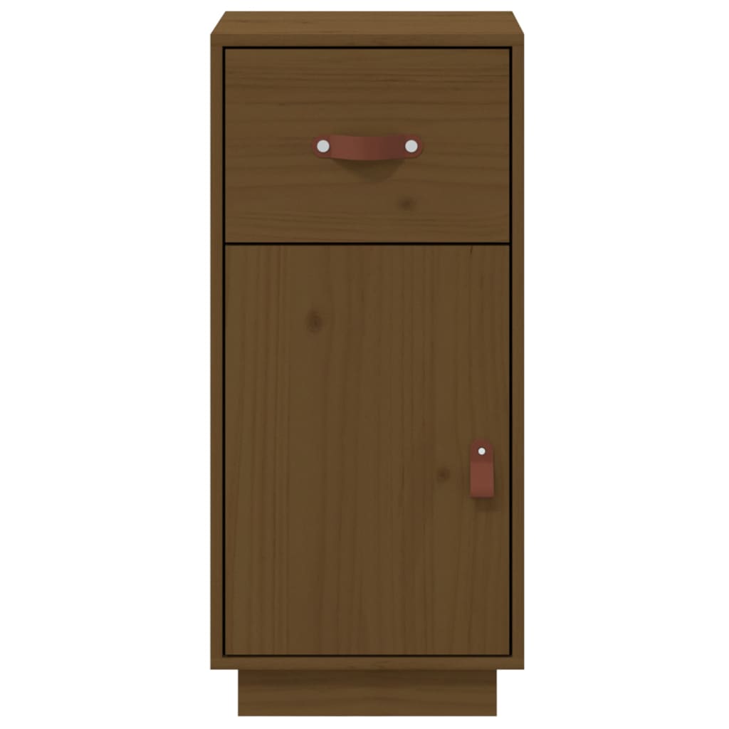 Sideboard Honigbraun 34x40x75 cm Massivholz Kiefer - Pazzar.ch
