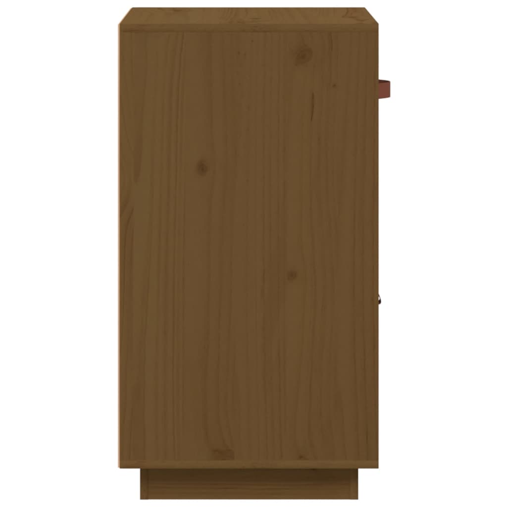 Sideboard Honigbraun 34x40x75 cm Massivholz Kiefer - Pazzar.ch