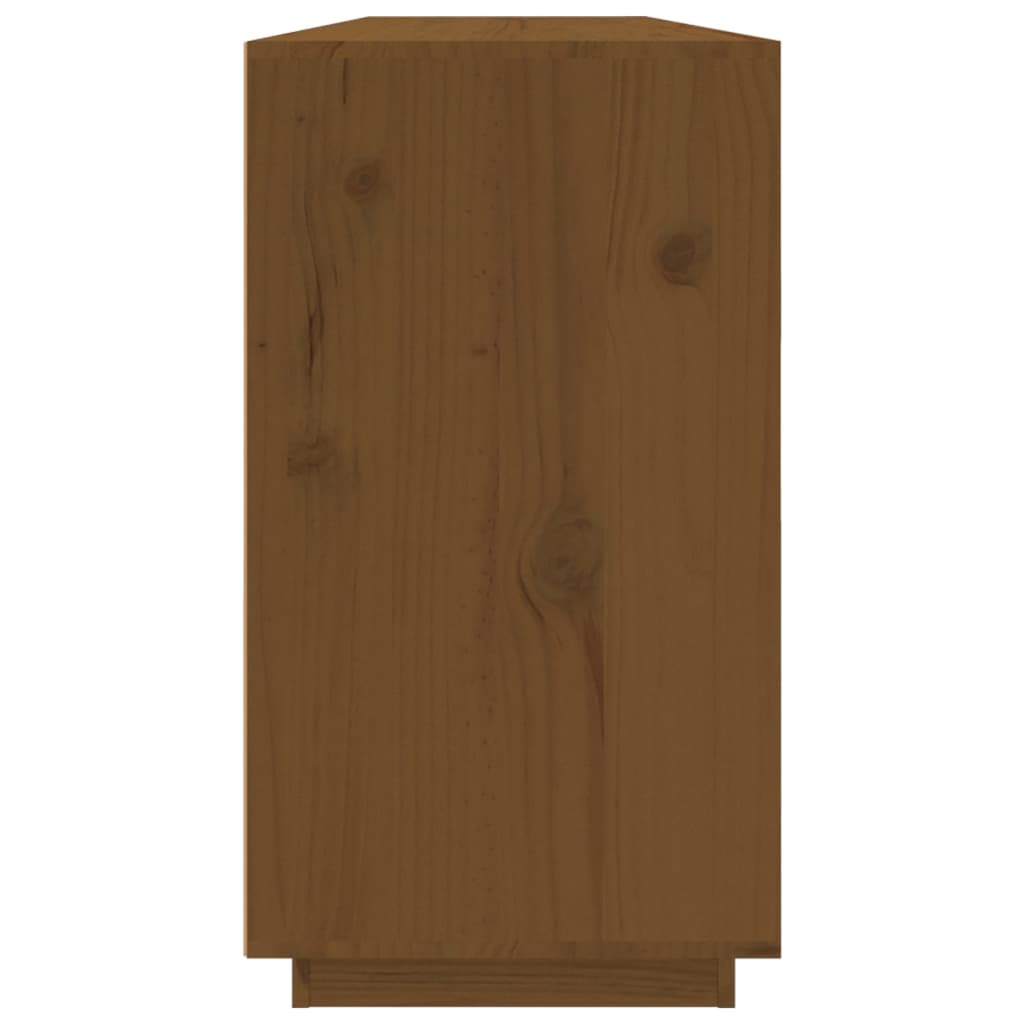 Sideboard Honigbraun 100x40x75 cm Massivholz Kiefer - Pazzar.ch