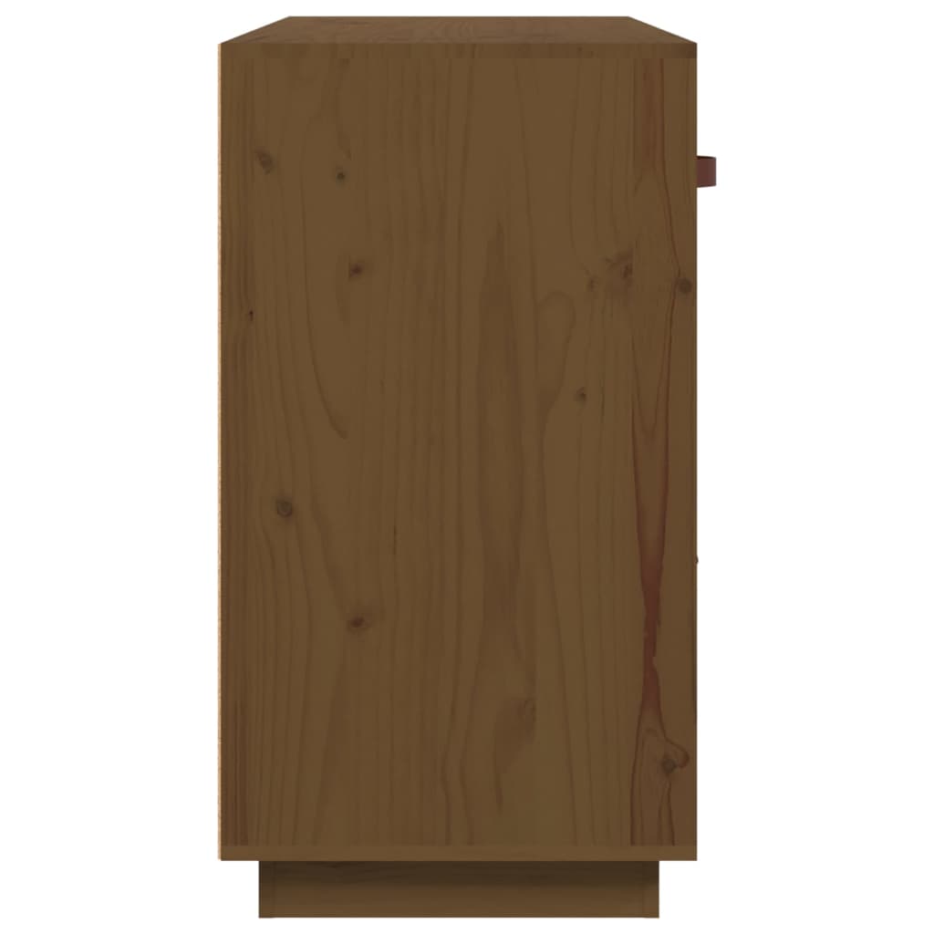 Sideboard Honigbraun 100x40x75 cm Massivholz Kiefer - Pazzar.ch