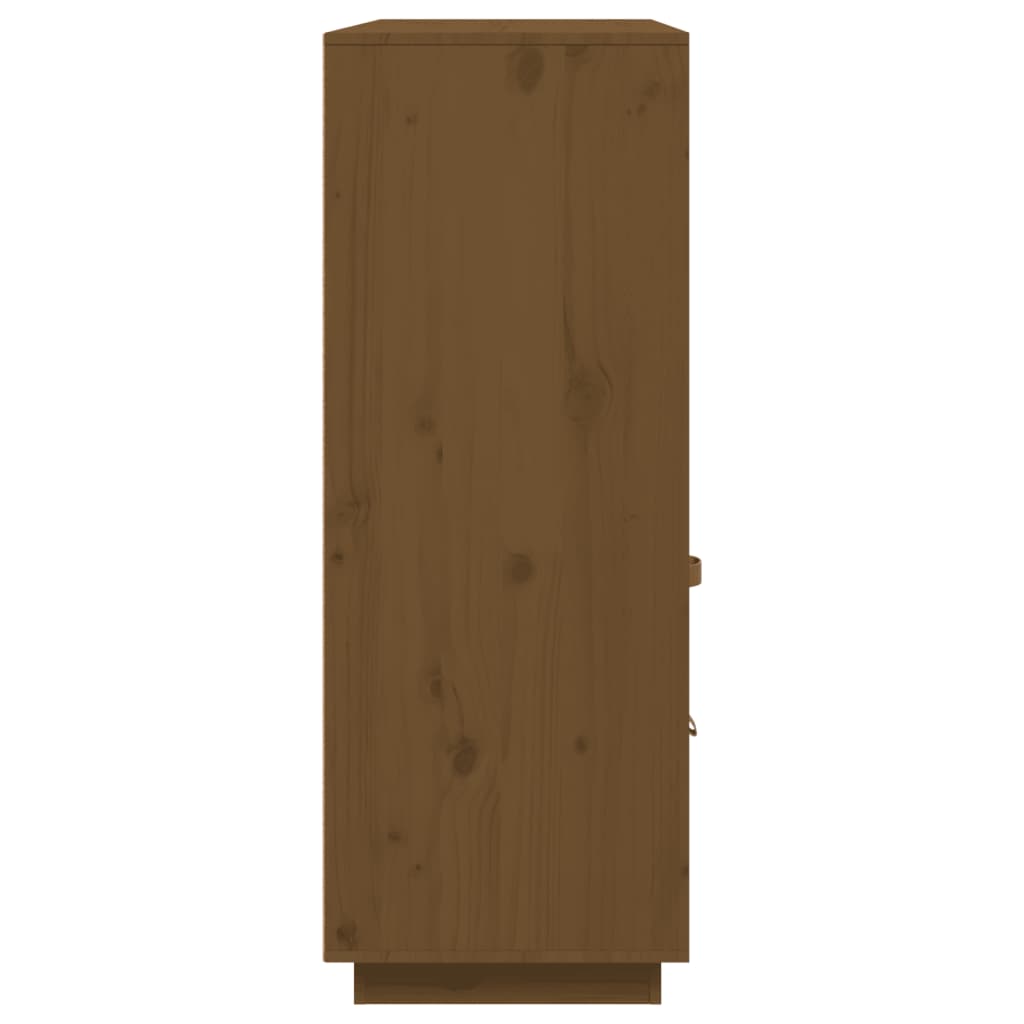 Highboard Honigbraun 100x40x108,5 cm Massivholz Kiefer - Pazzar.ch