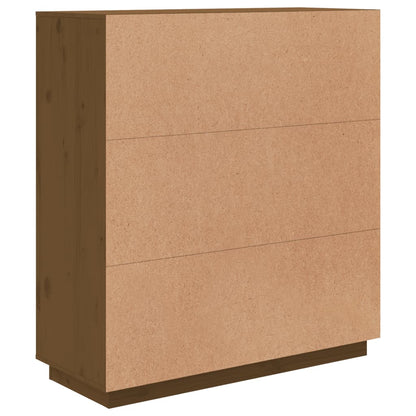 Highboard Honigbraun 100x40x108,5 cm Massivholz Kiefer - Pazzar.ch