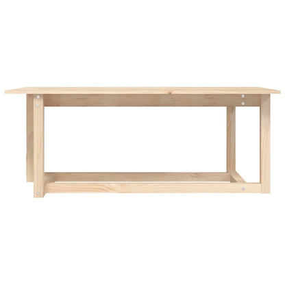 Couchtisch 110x55x45 cm Massivholz Kiefer - Pazzar.ch