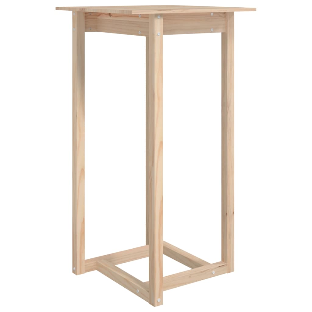 Bartisch 60x60x110 cm Massivholz Kiefer - Pazzar.ch