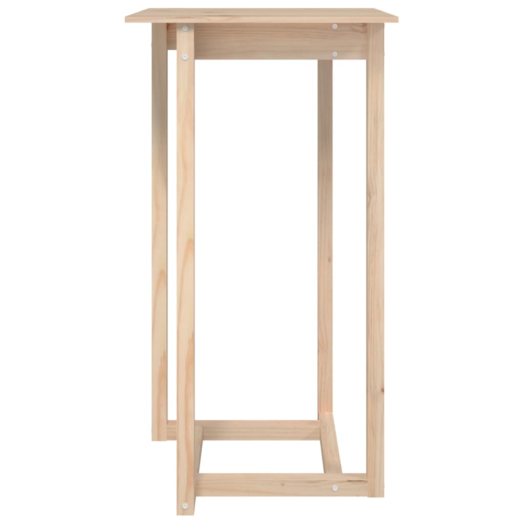 Bartisch 60x60x110 cm Massivholz Kiefer - Pazzar.ch