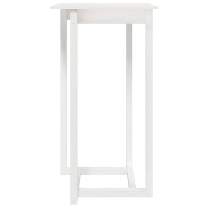 Bartisch Weiß 60x60x110 cm Massivholz Kiefer - Pazzar.ch