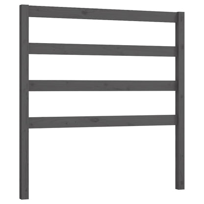 Kopfteil Grau 95x4x100 cm Massivholz Kiefer - Pazzar.ch