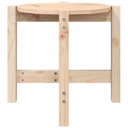 Couchtisch Ø 52,5x45 cm Massivholz Kiefer - Pazzar.ch