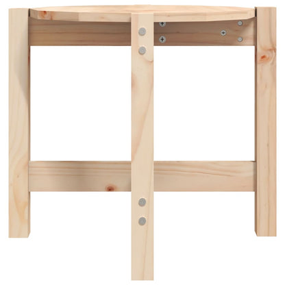 Couchtisch Ø 52,5x45 cm Massivholz Kiefer - Pazzar.ch