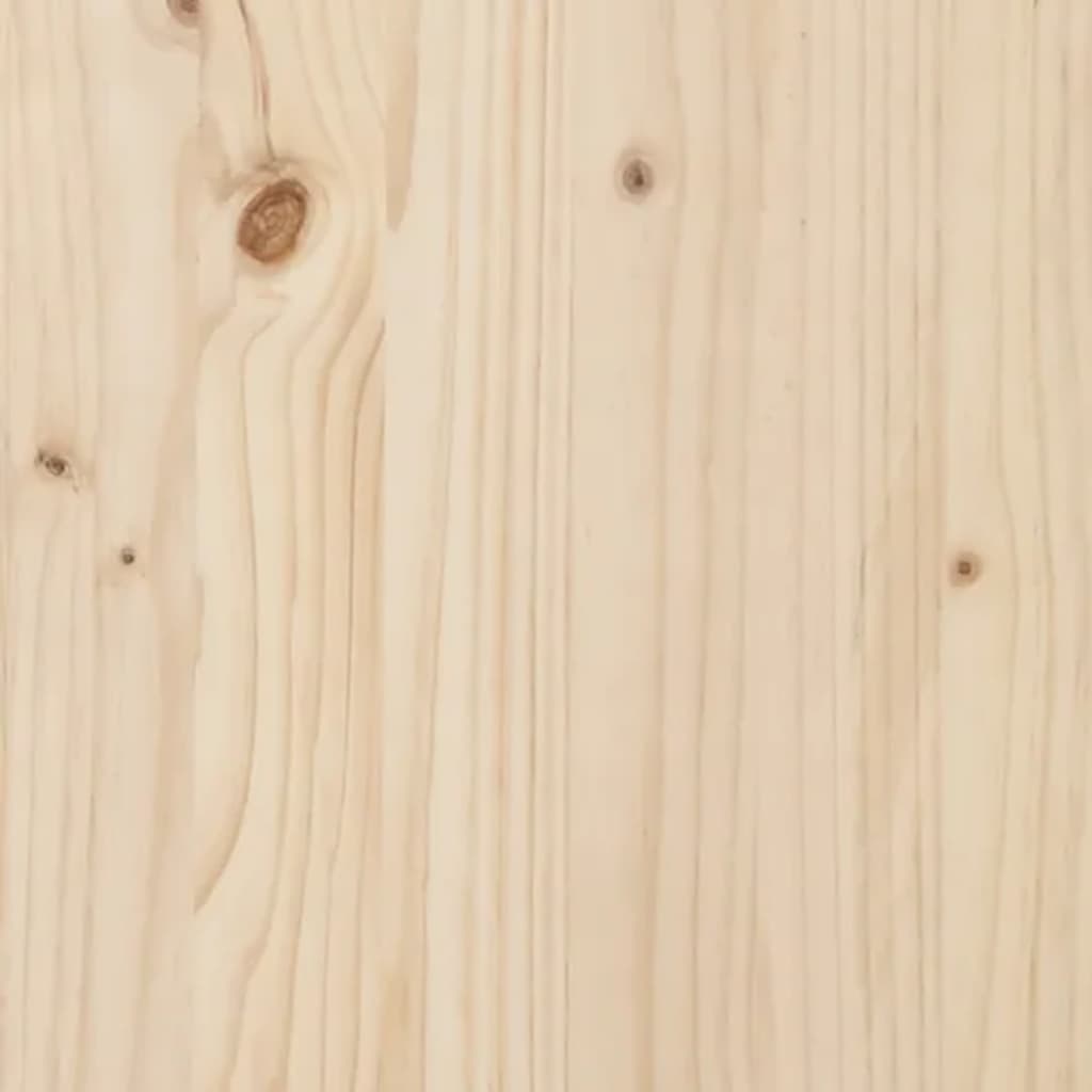 Couchtisch Ø 52,5x45 cm Massivholz Kiefer - Pazzar.ch