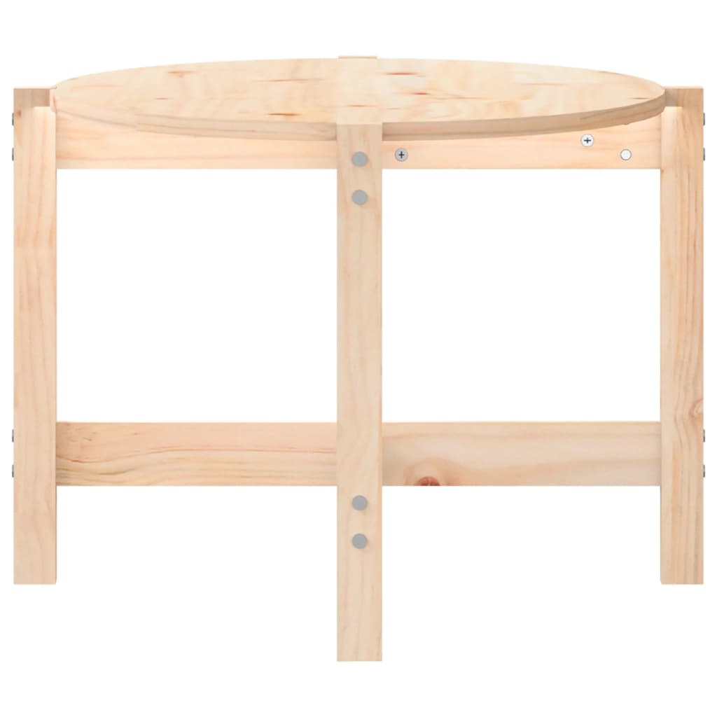 Couchtisch 118x63x45 cm Massivholz Kiefer - Pazzar.ch