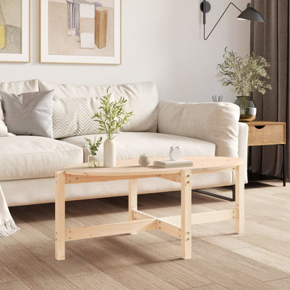 Couchtisch 118x63x45 cm Massivholz Kiefer - Pazzar.ch