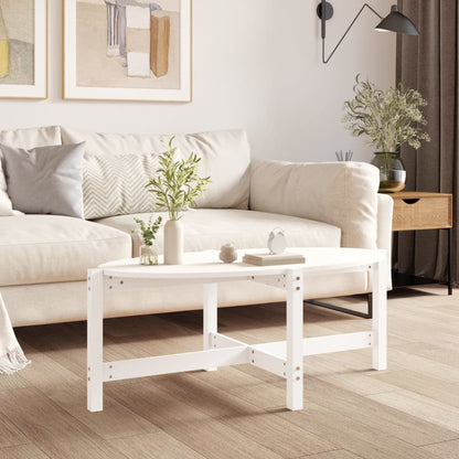 Couchtisch Weiß 118x63x45 cm Massivholz Kiefer - Pazzar.ch