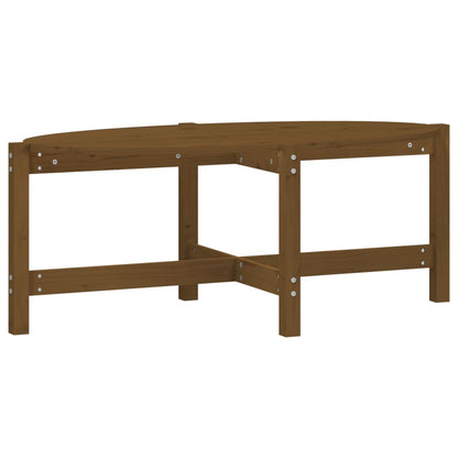 Couchtisch Honigbraun 118x63x45 cm Massivholz Kiefer - Pazzar.ch