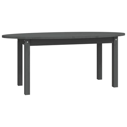 Couchtisch Grau 110x55x45 cm Massivholz Kiefer - Pazzar.ch