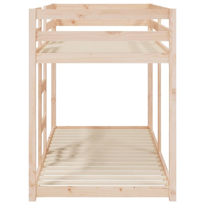 Etagenbett 80x200 cm Massivholz Kiefer - Pazzar.ch