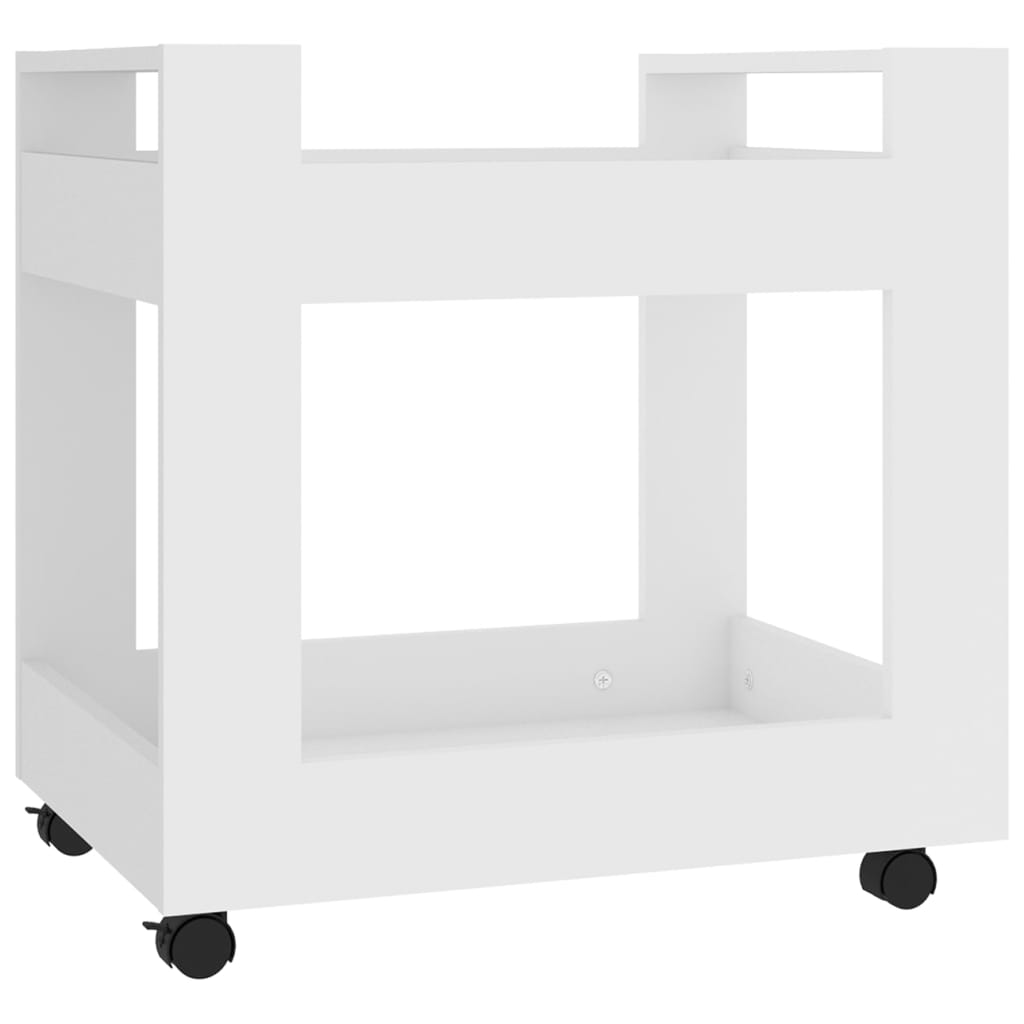 Bürowagen Weiß 60x45x60 cm Holzwerkstoff - Pazzar.ch