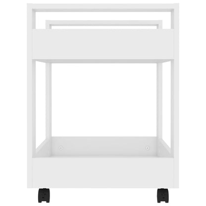 Bürowagen Weiß 60x45x60 cm Holzwerkstoff - Pazzar.ch