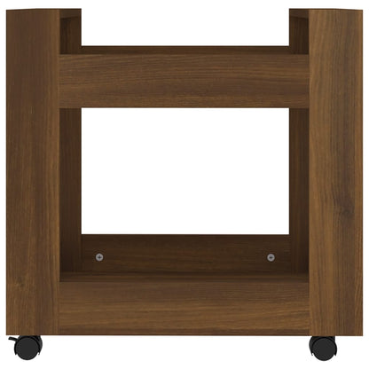 Bürowagen Braun Eichen-Optik 60x45x60 cm Holzwerkstoff - Pazzar.ch